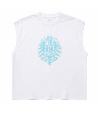 Eagle Sleeveless Tee White