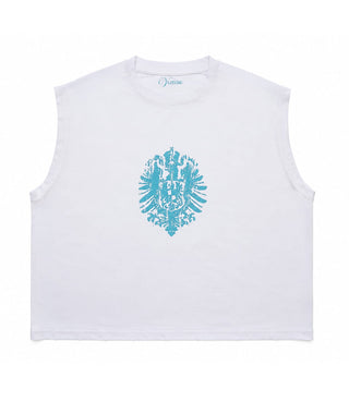 Eagle Sleeveless Tee White