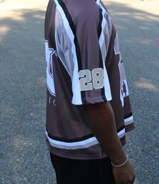 BROWN VVV JERSEY